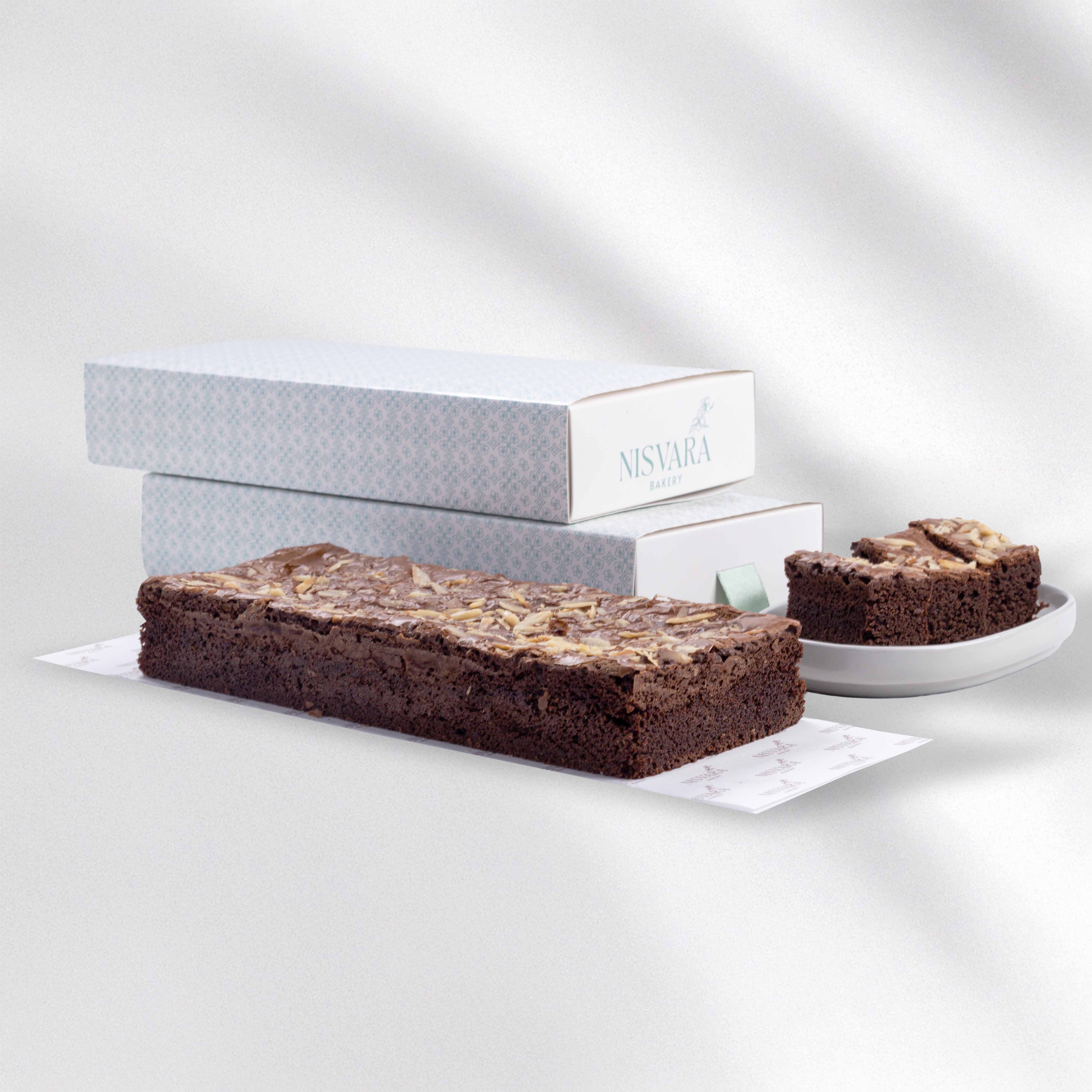 Dark Chocolate Brownies Panggang